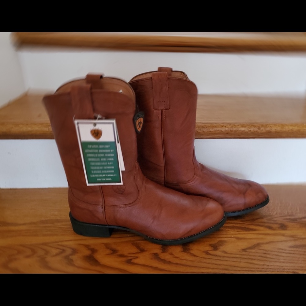 Men’s Ariat Heritage Roper Boots, 9-1/2